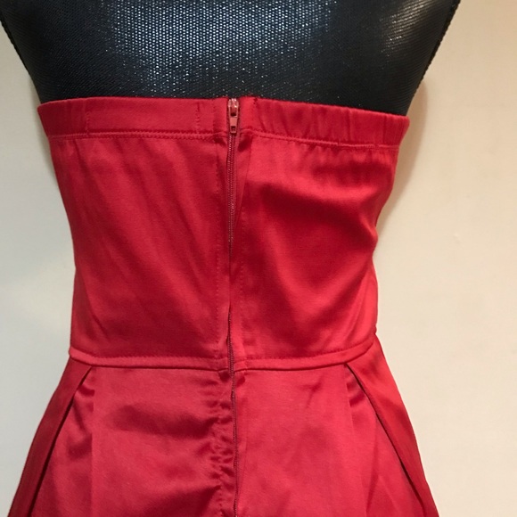 VINTAGE TRIXXI STRAPLESS MINI DRESS - Picture 4 of 5